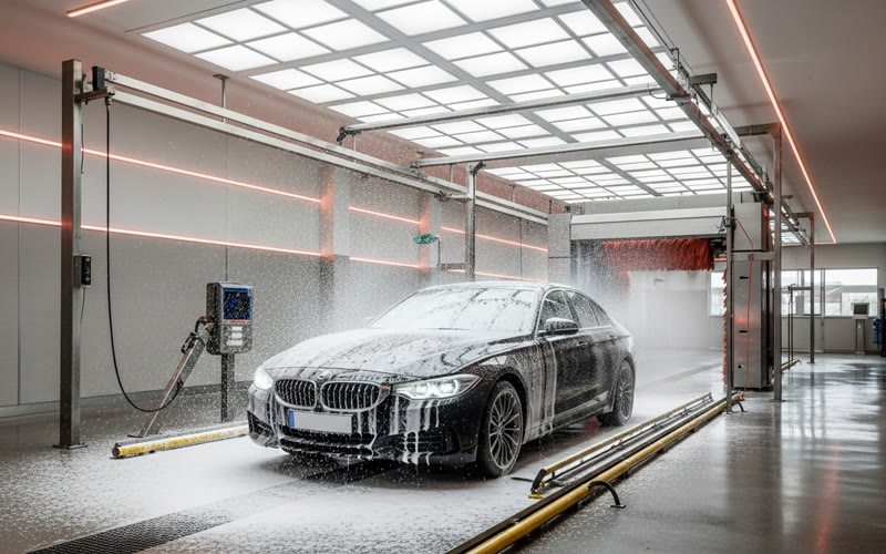 Car Wash workplace